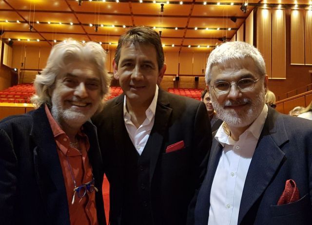 Colusso, Placido Domingo jr, Riccardo Biseo