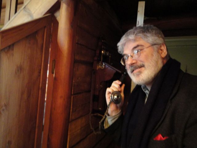 Flavio Colusso al telefono di Sibelius, 2012