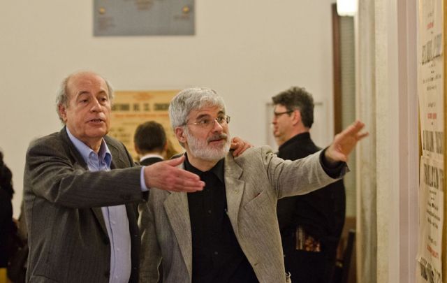 Flavio Colusso e Claudio Strinati, 2015