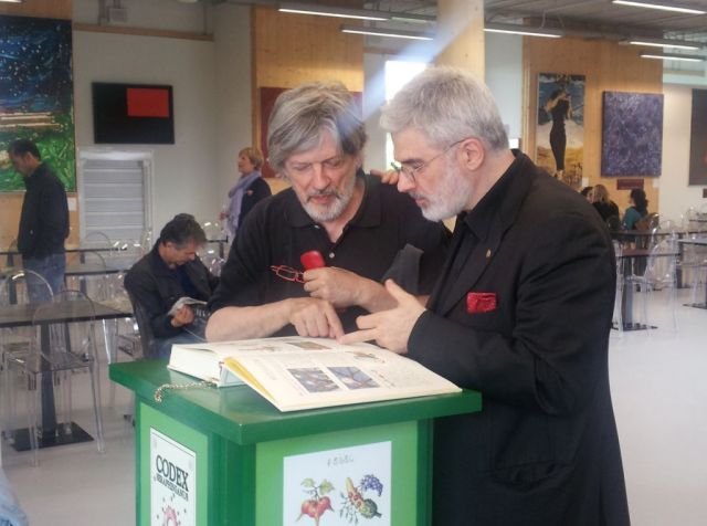 Flavio Colusso e Luigi Serafini, expo 2015