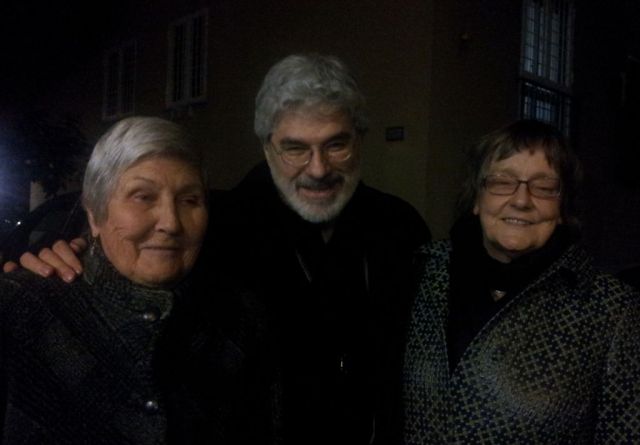 Flavio Colusso con Nadia Morani Helbig e Satu Jalas, 2014