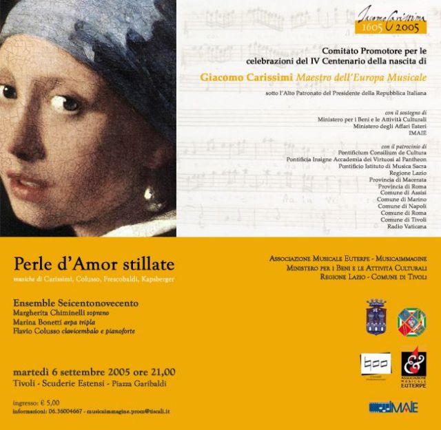 Perle d'amor stillate, Colusso
